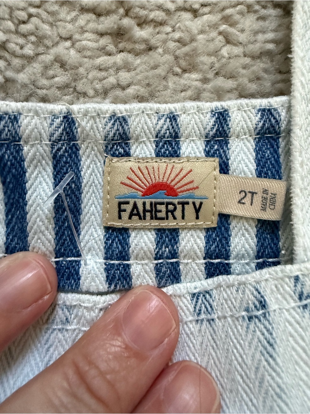 Faherty Children’s Overalls - Picture 3 of 3